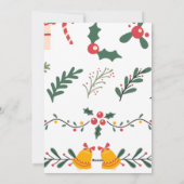 Flat Holiday Card シーズンカード (裏面)