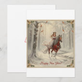 Flat Holiday Card シーズンカード (正面/裏面)