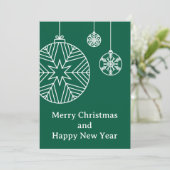 Flat Holiday Card シーズンカード (スタンド正面)