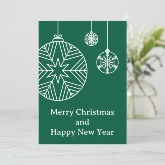 Flat Holiday Card シーズンカード (スタンド正面)