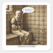 Flat Holiday Card スクエアシール (正面)