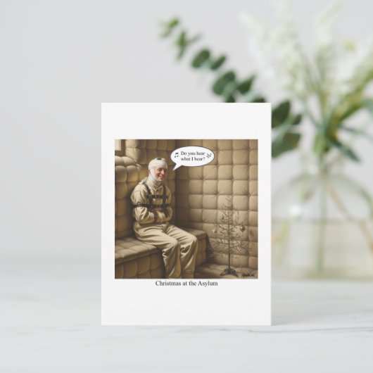 Flat Holiday Card ポストカード (スタンド正面)