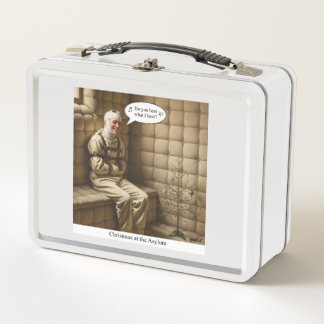 Flat Holiday Card メタルランチボックス