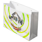 Flat Holiday Card ラージペーパーバッグ (正面アングル)