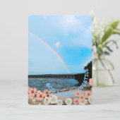 Flat Holiday Card Easter Blessings or invite シーズンカード (スタンド正面)