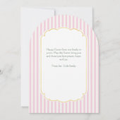 Flat Holiday Card "Happy Easter" . 招待状 (裏面)