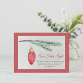 Flat Holiday Card - Personalize - Season of Joy シーズンカード (スタンド正面)