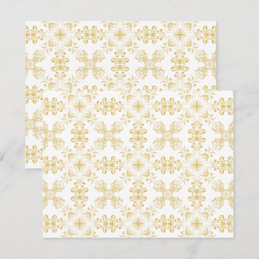 Flat Holiday Cards シーズンカード (正面/裏面)