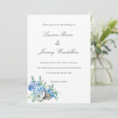 Flat Invitation, Size: 5" x 7", Paper: Signature M 招待状 (スタンド正面)