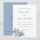 Flat Invitation, Size: 5" x 7", Paper: Signature M 招待状 (正面/裏面)