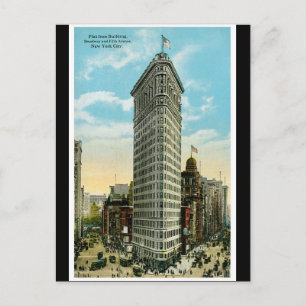 Flat Iron Building. Broadway and Fifth Ave. NYC ポストカード