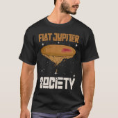 Flat Jupiter Society   Jupiter Planet  1 Tシャツ (正面)