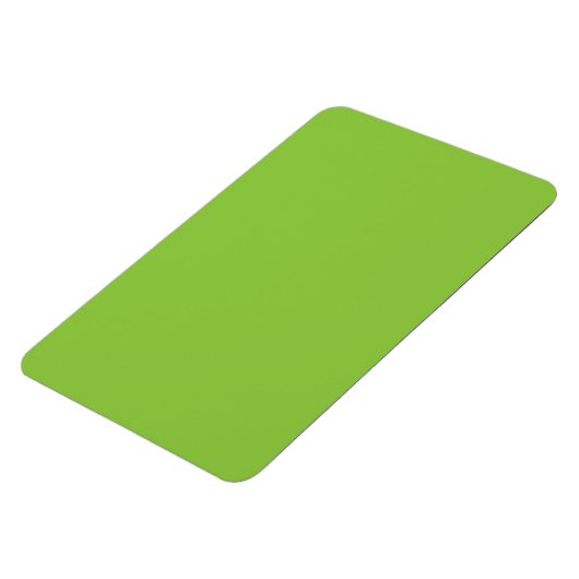 Flat Lime Green Background Texture  マグネット (左側)
