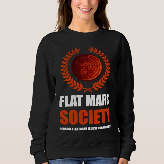 Flat Mars Society Theory スウェットシャツ (正面)