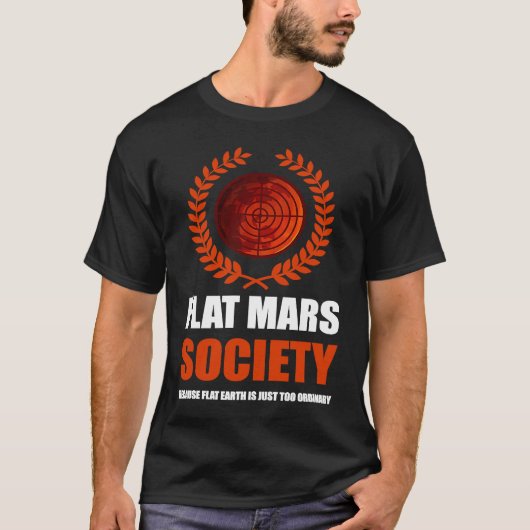 Flat Mars Society Theory Tシャツ (正面)