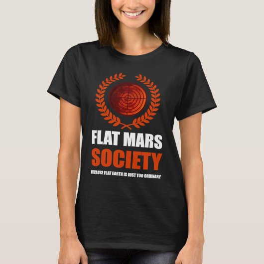 Flat Mars Society Theory Tシャツ (正面)