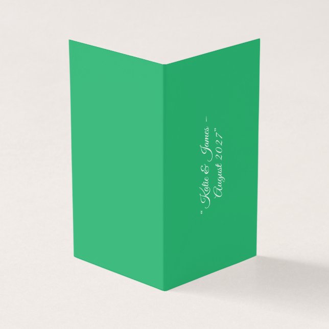 Flat Mint Green Background – Wedding Design (外部)
