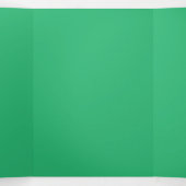 Flat Mint Green Background – Wedding Design 三つ折りカード (内部中)