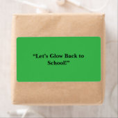 Flat Neon Green Background – School Texture ラベル (インサイチュ)