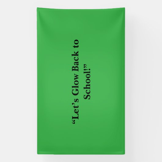 Flat Neon Green Background – School Texture 横断幕 (縦)