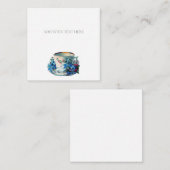 FLAT NOTCARD :ヴィンテージ・チーカップPOST-ITに関する注意 ノートカード (正面/裏面)