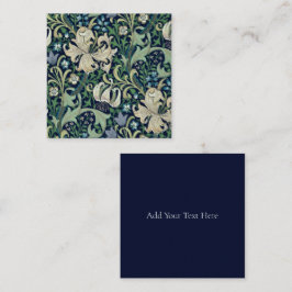 FLAT NOTE-CARD ：ウィリアム・モリス：ハニーサックル ノートカード