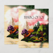 Flat Note Card ノートカード (正面/裏面)