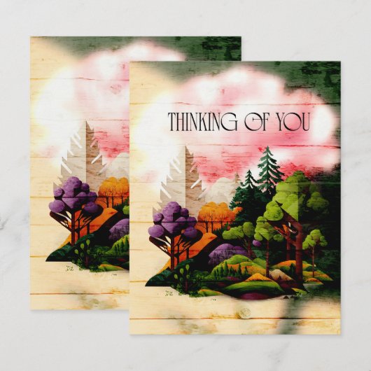 Flat Note Card ノートカード (正面/裏面)