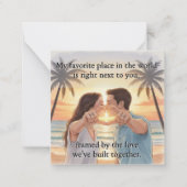 Flat Note Card ノートカード (正面)