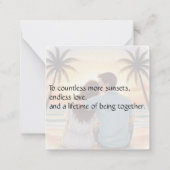 Flat Note Card ノートカード (裏面)