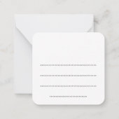 Flat Note Card ノートカード (裏面)