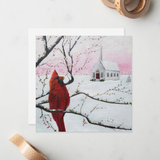 Flat Note Card ノートカード (正面/裏面インサイチュ)