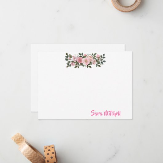 Flat Note Card ノートカード (正面/裏面インサイチュ)