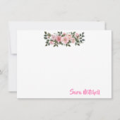 Flat Note Card ノートカード (正面)