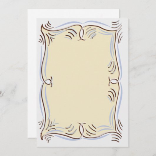 flat notecard ノートカード (正面/裏面)