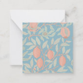 FLAT NOTECARD : WILLIAM MORRIS ; POMEGRANATES ノートカード (正面)