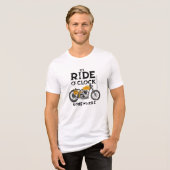 Flat race トライブレンドＴシャツ (正面全面)