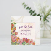 Flat Save The Date Card セーブザデート (スタンド正面)
