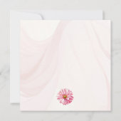 Flat Save The Date Card セーブザデート (裏面)