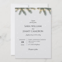 Flat Save The Date Card