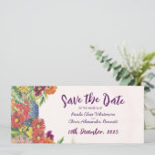 Flat Save The Date Card セーブザデート (スタンド正面)