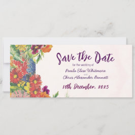 Flat Save The Date Card セーブザデート
