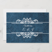 Flat Save The Date Card セーブザデート (裏面)