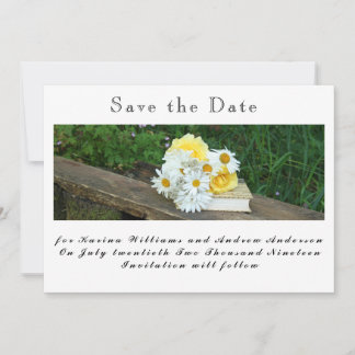 Flat Save The Date Card セーブザデート