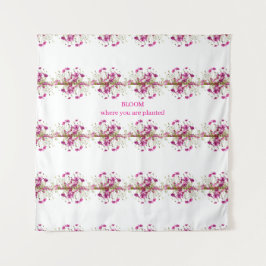 Flat Save The Date Card タペストリー