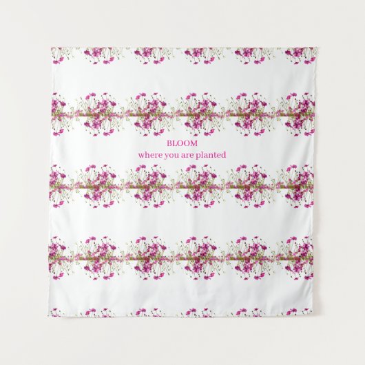 Flat Save The Date Card タペストリー (正面)