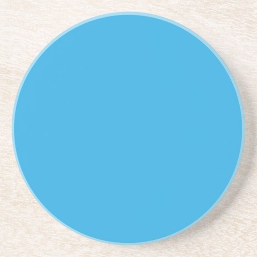 Flat Sky Blue Background for Web & Print コースター (正面)