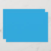 Flat Sky Blue Background for Web & Print シーズンカード (正面/裏面)