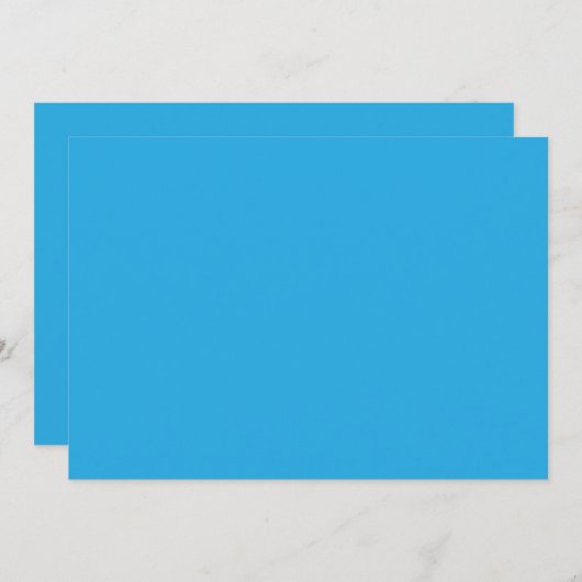 Flat Sky Blue Background for Web & Print シーズンカード (正面/裏面)