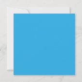 Flat Sky Blue Background for Web & Print シーズンカード (正面)